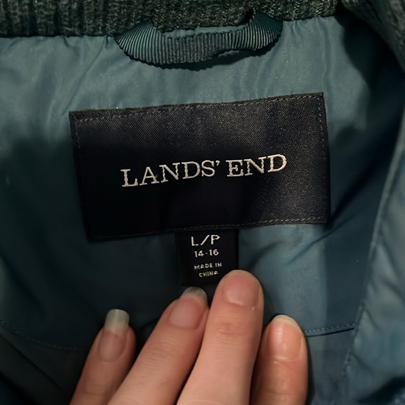 Lands end puffer coat - Picture 2 of 8